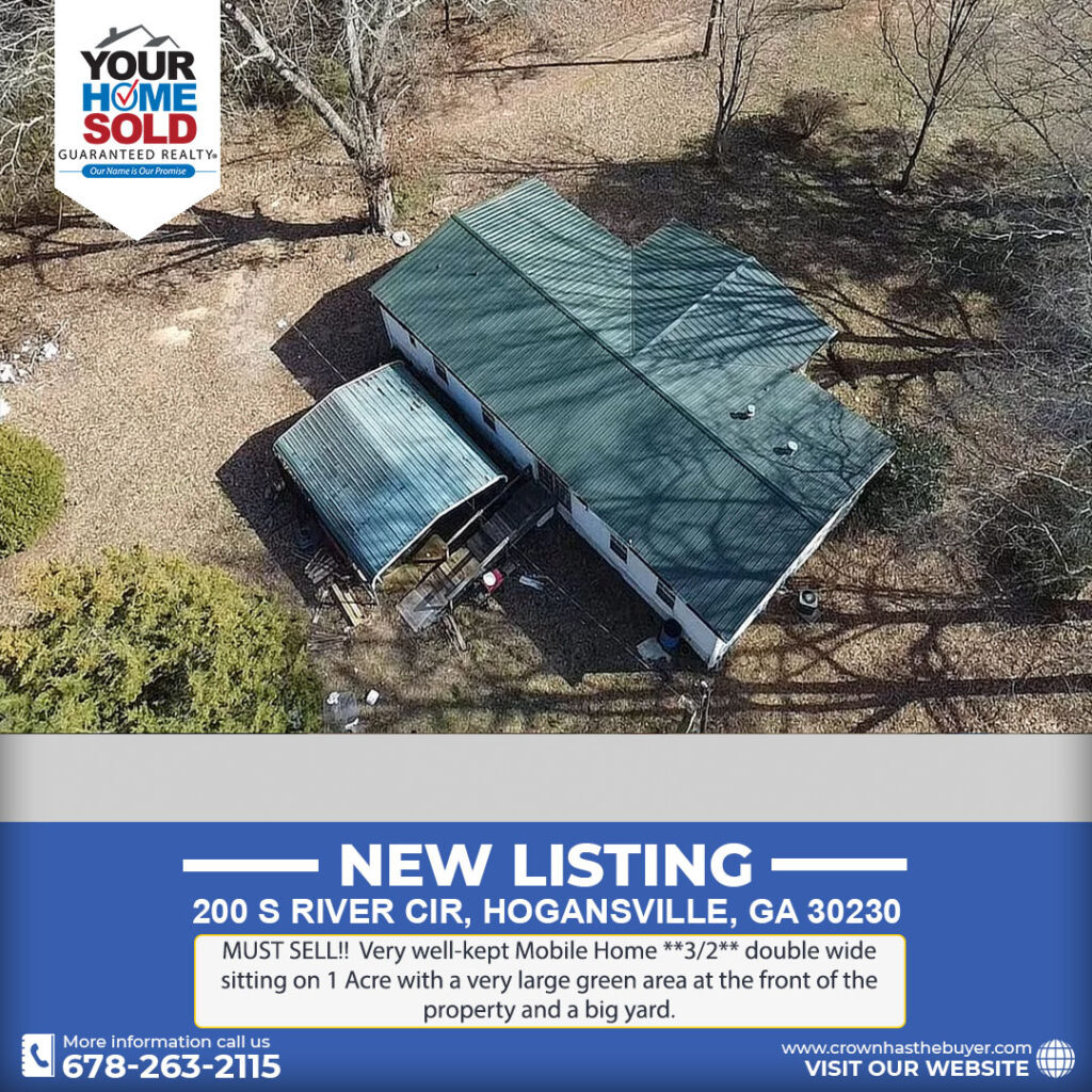 Awesome Hogansville Home For Sale 120K or Trade!